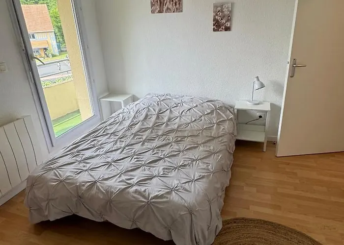 شقة F3 Proche Deauville Piscine توكويز